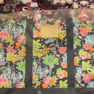 Lilly Pulitzer Navy Floral Tote